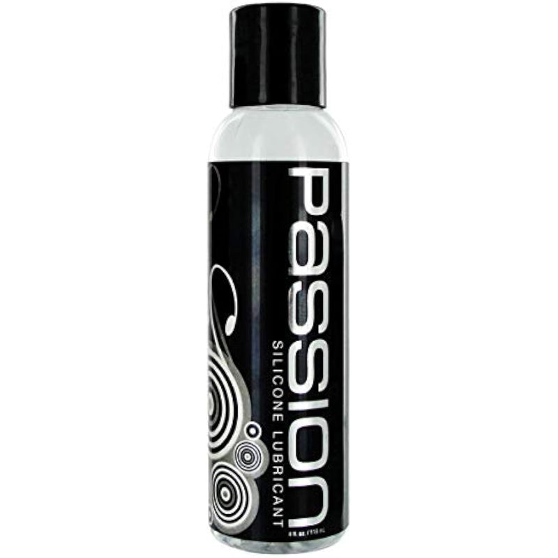 Passion Premium Silicone Lubricant, 4 Fl Oz - Long-Lasting, Non-Sticky Formula, Made In Usa, Smooth Application For Comfort