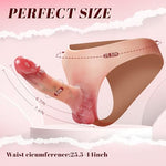 Realistic Strap on Dildo, Elastic Harness Wearable Panties