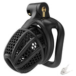 Male Chastity Device Cock Cage With 4 Active Sizes Rings Resin Lightweight Bondage Locked Penis Exercise Cage Sex Toys For Man Couple