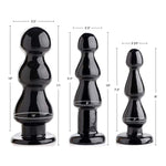 Three Bumps For Your Rump Butt Plug, (Ab387-Medium)