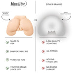 Bangin Betty Stroker, Realistic Male Masturbator With Dual Entries, Life Size Vagina And Anal Sex Toy, Soft And Textured Tpe, Open Ended Design For Easy Cleaning, Adult Toy For Men
