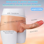 Realistic Strap On Silicone Wearable Dildos Panties, Strap-On Harness High Elastic With 9" Solid Penis, Anal G Spot Play Pegging Toys For Lesbians Women Couples