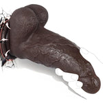 Huge Thick Silicone Dildo Sex Toy G-Spot With Strong Suction Cup, 3.2'' Diameter 10Inch Adult Realistic Giant Big Dildos, Hands-Free Anal Dildo Adult Sex Toys & Games For Gay Women