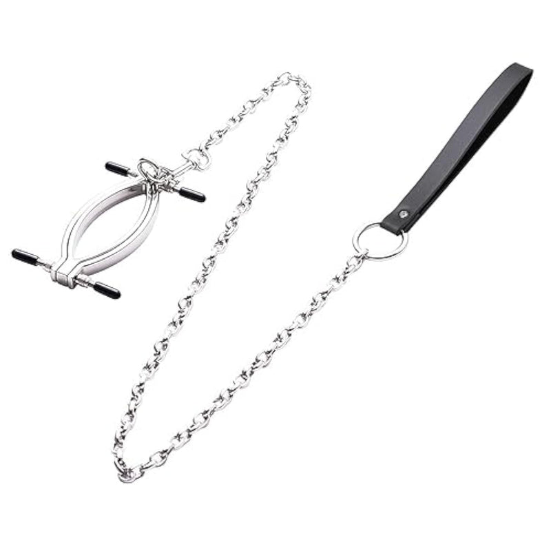 Labia Vaginal Clip Fetish Clips With Chain Spreaders Dilator G-Spot Sex Toys Extreme Erotic Clit Vagina For Women