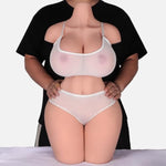 62Lb Fat Sex Doll With Huge Boobs, Life Size Big Booty Sex Doll Female Sex Torso With Realistic Vaginal & Tight Anal For Men Masturbation, Adult Big Ass Sex Toy