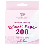 200-Piece Diamond Painting Release Paper Pack for Diamond Art Kits