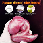 Silicone Monster Dildo For Men And Women Wearable Strap-On Anal Dildo Huge Harness Anal Plug For Anal Dilation Sm Adult Sex Toys (L)