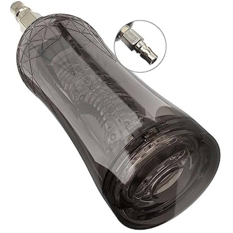 Male Masturbators With Vac-U-Lock Adapter For Sex Machine Automatic Thrusting Cup Sucking Toys Pocket Pussy Penis Stroker Male Adult Sex Toys(A)