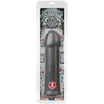 Doc Johnson American Bombshell - B-10 Torpedo - Vac-U-Lock Compatible Dildo - for Adults Only, Gunmetal Grey