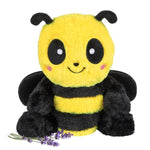 Buzzy Bee - Microwavable & Weighted Plush Stuffed Animal - Heated Plushie For Warmth - Cute, Soft, Cozy Toy For Adults & Children (Boys, Girls, & Toddlers) By Warm Pals