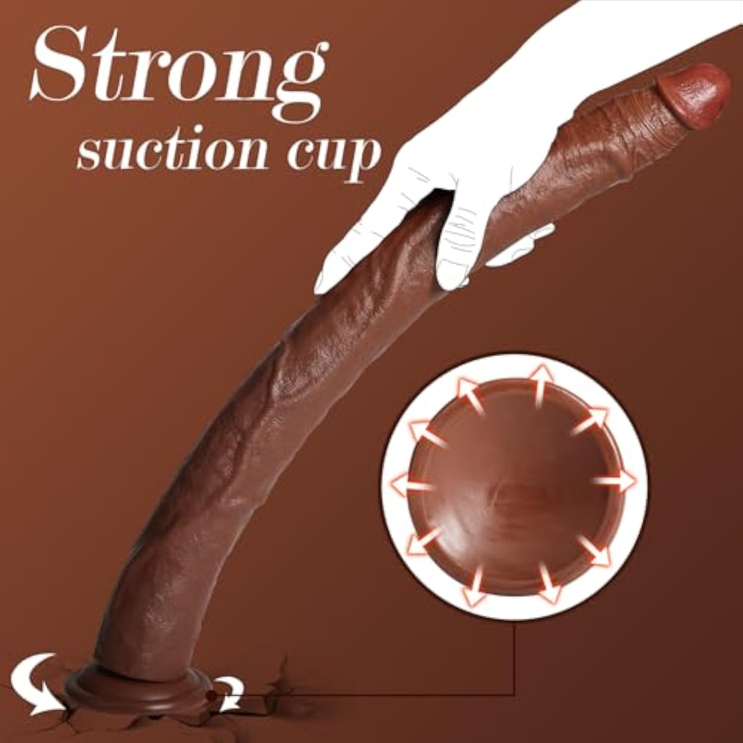 20.4 Inch Extra Long Dildo,Realistic Anal Dildo Bbc With Strong Suctio BlessMyBucket 20.4 Inch Extra Long Dildo,Realistic Anal Dildo Bbc With Strong Suctio BlessMyBucket