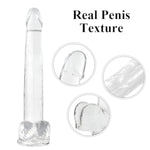 14.5 Inch Huge Realistic Dildo + Hollow Strap-On System