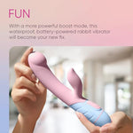 Rabbit Dual-Stimulation Sex Toys - Adult Toy With 20 Vibration Modes, Waterproof, Body-Safe Materials, Uses 4 Aaa Batteries For Up To 90 Minutes - Premium Quality Sex Toy