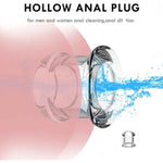 Anal Plug Adult Sex Toys, Hollow Anal Expander Butt Plug Women Sex Toys, Transparent Anal Dildo Sex Machine Sex Toy For Men, Anal Sex Toys For Women Couples