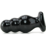 Doc Johnson Titanmen - Master Tool #4 - Triple Ripple Plug - 6.6 in. Long and 2.6 in. Wide - Prostate Stimulating Anal Toy - Butt Plug