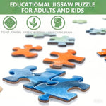 1000 Piece Farmhouse Jigsaw Puzzle for Adults, 20 x 27 Inch Family Activity