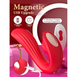 Vibrator Adult Sex Toys For Women - 3 In 1 Tongue Thrusting Vibrators Dildo Rose Sex Toys With 9 Licking Clitoral & 9 Vibration Mode, G Spot Clit Stimulator Pleasure Tools For Female Couples Games