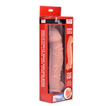 : 2 Inch Flesh Cock Sleeve Extender, for Male & Adult Couples