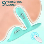 2 In 1 G Spot Vibrator Clitoral Vibrator With 9 Remote Modes, App Vibrating Dildo For Women Sit And Ride Adult Sex Toy For Women Couples