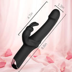 Adult Sex Toy for Women - Waterproof Rabbit Vibrator with 10 Powerful Vibration Modes and Thrusting Functions