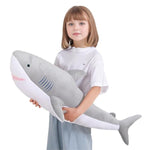 32 Inch Shark Stuffed Animal Pillow Big Whale Shark Cute Doll Soft Body Plush Stuffed Animals Toy Gift For Boy Girl Kids Birthday Valentines Christmas