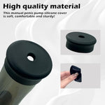 Silicone Penis Pump Sleeve Kit, 3 Pcs Male Masturbator Replacement Sealing Cap Cylindrical Universal Cock Sleeve For Penis Pumps Penis Extender Dick Pump Accessories For Men Penis Extension