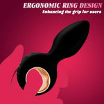 Anal Plug Sex Toys Vibrator,Vibrating Butt Plug Silicone Anal Toys Butt Plug Training Kit With Remote Control 10 Frequency Vibration, Vibrating Anal Plug And Prostate Massager