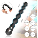 Vibrating Butt Plug 7 Vibration Modes Prostate Dildo Silicone Anal Beads Anal Vibrator For G-Spot Stimulation Rechargeable Waterproof Adult Sex Toys For Men Women Couples