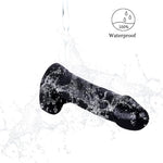 Little Realistic Dildo for Beginners as Adult Sex Toys of Anal Plug, for Buttom Play and G spot Stimulator (Black)