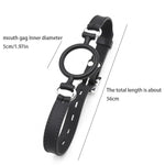 Bdsm 2.52In Silicone O-Ring Open Mouth Gag Oral Sex Slave Gag Restraints Adjustable Bondage Sex Toys For Adult