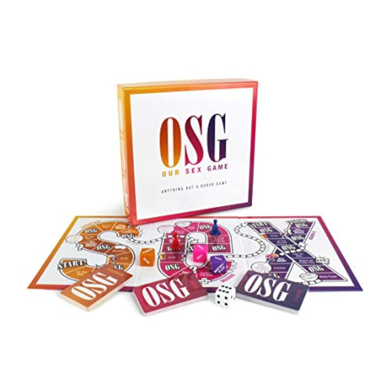 Creative Conceptions Osg Our Sex Game. Adult Card Game For Couples With Intimate And Seductive Scenarios And Actions. Gender Neutral Board Game For You And Your Partner