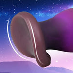 Anal Plug With Strong Suction Cup Butt Plug Anal Trainer Liquid Silicone Prostate Massage G-Spot Vaginal Stimulation Masturbators For Men Women Couple Beginners Advanced Players (M)