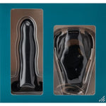 Doc Johnson Body Extensions - BE Daring - Hollow Strap-On System - Silicone Harness with Elastic Waist Band and Bulbed Hollow Dildo