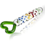G-Spot Pleasure Wand Glass Dildo Adult Products Colorful Butt Expander Crystal Anal Plug Anal Masturbator Sex Toy Suitable For Couples Women And Men