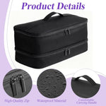 Lockable Sex Toy Storage Bag Lockable Sex Toy Box With Dual Combination Locks & 2 Black Drawstring Bags (13.4 X 5.51 X 6.3 In) - Discreet & Secure Storage For Dildos, Sex Toys & More