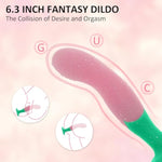 6.3 Inch Silicone Colorful Anal Plug, Fantasy Butt Plugs With Strong Suction Cup Hands-Free Play Small Anal Dildos, Anus G-Spot Sex Toys For Women Men Couples Beginners