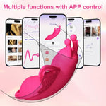 Long Distance Rechargeable GSpot & Clit Stimulator for Women and Couples with 10 Powerful Vibration Modes, Quiet, Waterproof Sex Toy