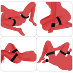 Bdsm Sex Bondage Handcuffs Kit Wrist Thigh Restraints Cuffs Set With Adjustable Leg Straps Handcuffs Erotic Sex Toys For Women Ladies Adults Couples Beginners Sm Sex Game Slave Role Play