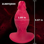 Super-Sized Anal Butt Plugs Realistic Dildos Liquid Silicone Anal Trainer