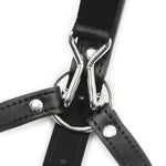 Ball Gag Silicone And Nose Hook Sex Things For Couples Kinky Bondage Gear & Accessories Chastity Cage Adjustable Belt Bdsm Sex Toy (45Mm,Black)