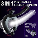 Vibrating Cock Ring Penis Sleeve Extention Vibrators Penis Ring Adult Sex Toys For Couple Play