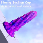 Anal Dildo Big Thick Dildo, Unique Cat Barbs 9.05“ Huge Dildo Fantasy Monster Dildo Realistic Dildos Dragon Dildo Strong Suction Cup Dildo,Adult Toy Sex Toy For Women, Men And Couples
