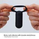 TENGA TSV-001 Smart Vibe Vibrating Ring for Couples - Rechargeable Waterproof Silicone