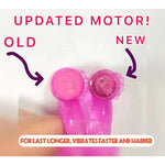 2 Pcs Butterfly Vibrating Penis Rings,Long-Lasting Disposable Cock Vibrating Clitoral Stimulator, Silicone Cock Rings, Male Erection Enhansement Sex Toy Dick Ring