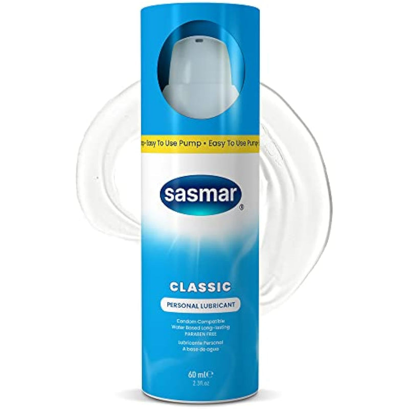 Water-Based Personal Lubricant For Men And Women, Long-Lasting Pleasure, Toy-Friendly & Condom Safe, Paraben-Free, No Residue Lube, 2.3 Oz