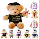 8 Inch Graduation Plush Stuffed Animal Class Of 2025 Gift (Kindergarten)