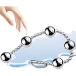 Metal Anal Beads Butt Plug Anal Ball Trainer Training With 5 Balls Vaginal Dilator Dilators Vaginal Dialator Anal Snake Stainless Steel Butt Plug Prostate Massager Anal Sex Toys For Women Men Couples