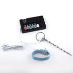 Vibrating Urethral Sounds Adult Game Sex Toy Electric Shock Urethral Sound Catheter Stretching Vibrator Modes Stimulation For Male Masturbation With Remote Control