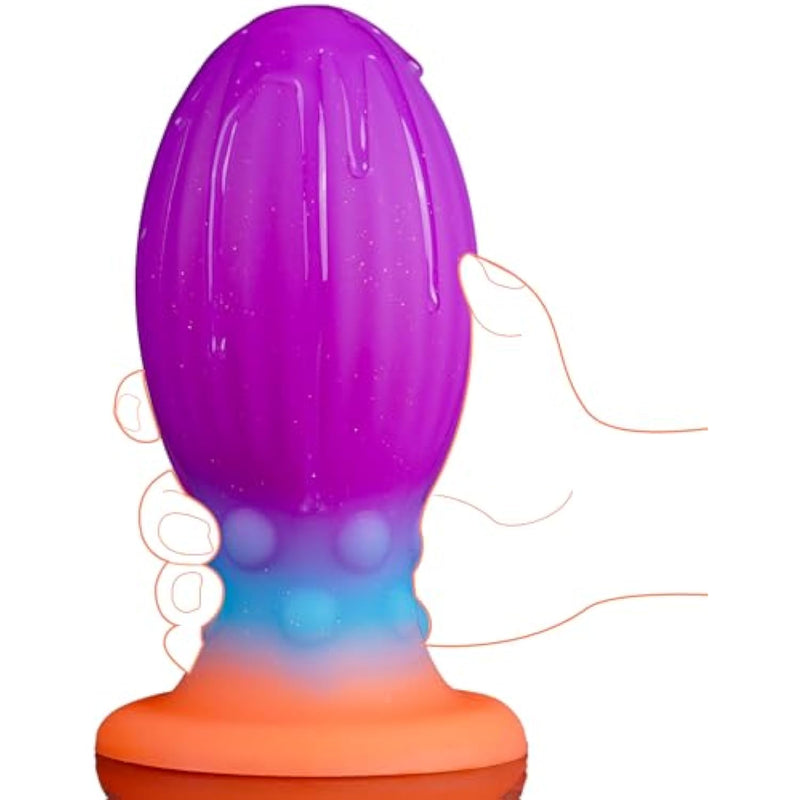 Large Anal Plug Huge Butt Plug For Women & Men, 6.9In Silicone Giant Butt Plug, Fantasy Xl Anal Plugs Buttplug Glow In The Dark For Anal Training, Anal Sex Toys For Advanced Players