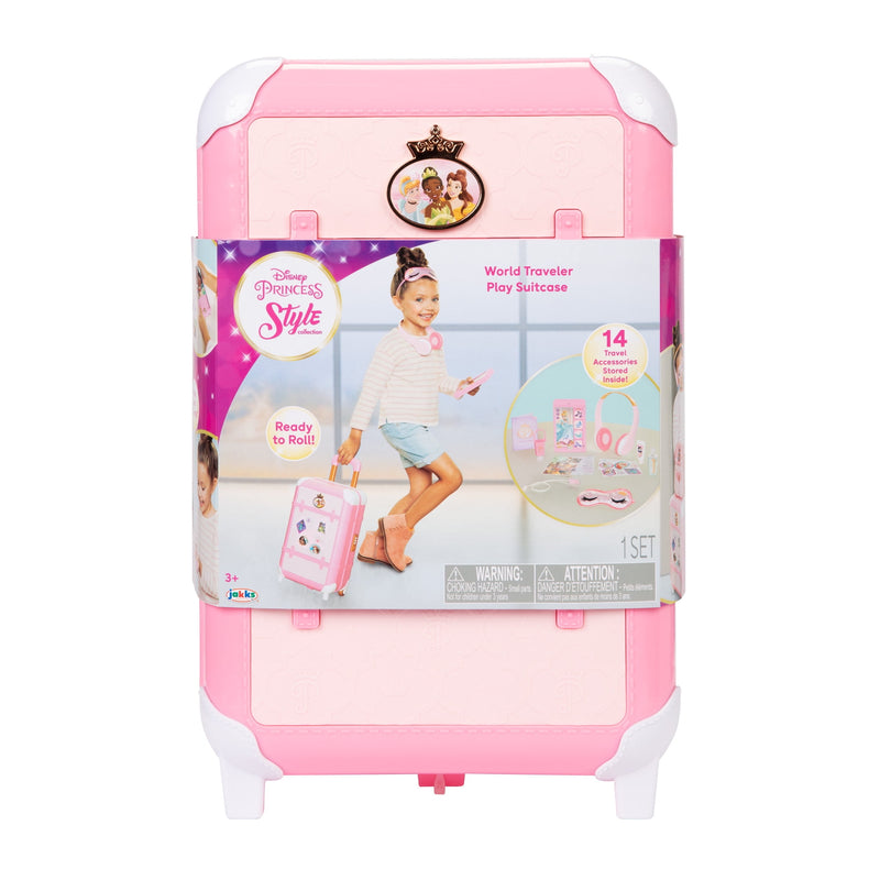 Disney Princess Style Collection World Traveler Child Suitcase Playset